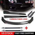 For Benz Eclass E250 E350 Carbon Fiber Front Bumper Lip Spoiler & Side Skirt New. Price: $112.89.