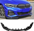 Gloss Black Front Bumper Lip Compatible With 3 Series G20 2019-2022, Splitter New. Price: $59.95.