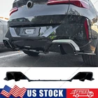 Gt Style Gloss Black Rear Bumper Diffuser Kit 5PCS For 25-27 Bmw X3 G45 Sport New. Price: $129.98.
