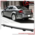 Fits 08-14 Dodge Avenger Oe Factory Style Trunk Spoiler Tail Lid Matte Black Abs New. Price: $109.99.