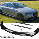 For Audi S4 Premium Plus Glossy Black Front Bumper Lip Spoiler Splitter Body Kit New. Price: $85.49.