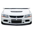 For Mitsubishi Lancer 06 Front Bumper Lip Spoiler Air Dam Varte Style Fiberglass New. Price: $175.00.