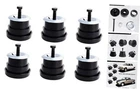 6PCS 924-180 924-181 Body Cab Mount Bushing Kit Compatible With 1994-2004 New. Price: $199.98.