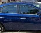 2013-2019 Nissan Sentra Right Passenger Side Rocker With Post Blue Used. Price: $450.00.