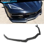 Fits 20-25 Chevy Corvette C8 Front Bumper Lip Spoiler Real Carbon Fiber Splitter New. Price: $589.99.