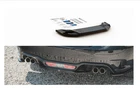Maxton Design Central Rear Splitter 124 Spider Abarth, Textured Black New. Price: $145.00.