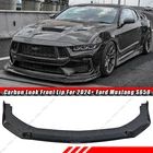 2024-2026 S650 Ford Mustang Gt Carbon Look Front Bumper Lip Spoiler New. Price: $90.24.