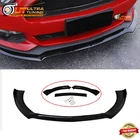 Glossy Black Ford Mustang 2015-2017 Front Bumper Lip Spoiler Splitter New. Price: $85.04.