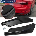 Gloss Black Rear Bumper Canard Splitter Spoiler Lip Jdm For Vw Jetta Passat Golf New. Price: $22.85.