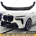 Gt Style Gloss Black Front Bumper Lip Spoiler For 2023-26 Bmw X7 G07 Lci Sport New. Price: $156.73.