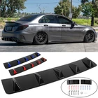For Mercedes Benz W204 W205 Rear Bumper Diffuser Lip Shark Fins Splitter Spoiler New. Price: $45.13.