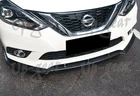 For 16-19 Nissan Sentra 4DR Sedan 3PCS Carbon Look Front Bumper Lip Body Spoiler New. Price: $57.50.