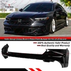For 2023-2026 Honda Accord Yofer Crystal Black 3PC Front Bumper Replacement Kit New. Price: $435.99.