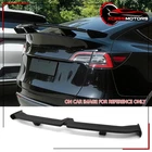 Fits 20-26 Tesla Model Pro Style Trunk Spoiler Wing Tail Lip Matte Black Abs New. Price: $75.99.
