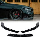 For 2018-2020 Accord Painted Gloss Black Yf Style Front Bumper Lip Splitter Kit New. Price: $67.90.