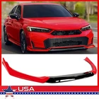 Front Bumper Lip Splitter For 2025 Up Honda Civic Yofer Rallye Red Black Tone New. Price: $120.64.