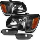For Toyota Tacoma 2001-2004 Headlights Assembly Pair + Bumper Headlamps New. Price: $85.99.