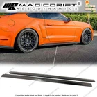 15-23 Ford Mustang Side Skirt Rocker Panel Splitters Deck Lips Extensions New. Price: $119.88.