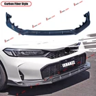 Carbon Flash Look Front Bumper Spoiler Splitter Lip For Honda Civic 11.5TH 2025+ New. Price: $66.02.