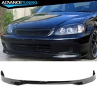Fits 99-00 Honda Civic Ek Type Style Front Bumper Lip Splitter Gloss Black Pp New. Price: $139.99.