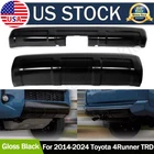 For 2014-2024 Toyota 4RUNNER Trd Glossy Black Lower Valance Panel Bumper Covers New. Price: $94.86.