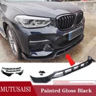 For Bmw X3 X4 G01 G02 (m Sport) 2018-21 Front Lip Splitter Spoiler (gloss Black) New. Price: $114.74.