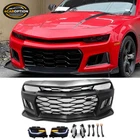 Fit 10-13 Chevy Camaro ZL1 Style Front Bumper Conversion W/ Headlight Fog Lights New. Price: $1095.99.