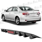 Carbon Style Diffuser 6-FINS Bumper Lip Spoiler Wing For Toyota Corolla New. Price: $69.17.