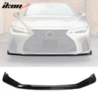 Fits 21-25 Lexus IS350 Sport Sedan Ikon Abs Front Bumper Lip Gloss Black New. Price: $154.99.