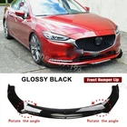 For Mazda 3 6 Glossy Black Front Bumper Lower Body Lip Spoiler Splitter New. Price: $79.99.