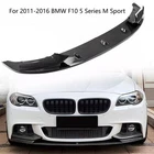 Front Bumper Lip Splitter For 11-16 Bmw F10 5 Series Sport Carbon Fiber Style New. Price: $78.59.