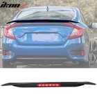 Fits 16-21 Honda Civic 10TH Sedan Jdm Rs Style Trunk Spoiler W/led Brake Light New. Price: $85.99.
