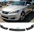 Fits 10-12 Lexus IS250 IS350 Convertible Ikon Style 3PCS Pu Front Bumper Lip New. Price: $72.99.