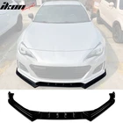 Fits 17-20 Subaru Brz Ikon Style Front Bumper Lip Chin Splitter Pp Gloss Black New. Price: $79.99.
