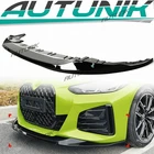 Autunik Gloss Black Bumper Lip For Bmw G26 Gran Coupe Msport 21-25 430I M440I I4 New. Price: $96.99.