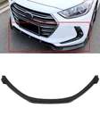 For 17-18 Hyundai Elantra Sedan 4-DOOR 2.0L Black Front Spoiler Lips Bumper New. Price: $36.92.