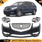 Front Bumper Cover Fascia & Grille Assembly Kit For 2013-2016 Buick Enclave New. Price: $1253.87.