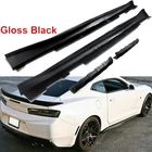 For 2016-2022 Chevy Camaro Lt Rs Glossy Black ZL1 Style Side Skirt Extensions New. Price: $189.99.