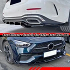 For Benz W206 C300 C200 Amg-line 4DR 22-26 Gloss Black Front Lip + Rear Diffuser New. Price: $170.98.
