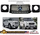 G63 Grille + Headlight Covers Star G500 G550 To 2019- 2024 G-wagon New. Price: $599.00.