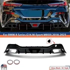 Rear Bumper Diffuser Lip W/led For Bmw Series G16 M850I 4DR M-sport 2018-2023 New. Price: $385.99.