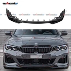 Front Bumper Lip Splitter Gloss Black For Bmw G20 330I M340I 2019-2021 Sport New. Price: $47.31.