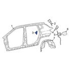 For Jeep Compass 2017-2026 68243529AA Rear Left Door Lock Striker Plate New. Price: $19.99.