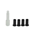 Kentrol Hinge Liner Kit Delrin Black 2-DOOR Jeep Wrangler Jk 2007-2018 New. Price: $22.39.
