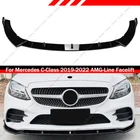 Glossy Black Front Spoiler Lip Splitter For Mercedes Benz W205 Amg 2019-2022 New. Price: $84.54.