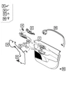 Genuine Mopar Release Handle Bezel Cover Right 7MT39LXHAA New. Price: $27.52.