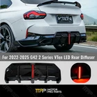 For Bmw G42 230I M240I 22-25 Led Rear Diffuser Bumper Lip Spoiler Body Splitter New. Price: $349.99.