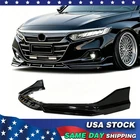 Front Bumper Lip Honda Accord 10.5 Gen 2021-2022 Abs Plastic Glossy Black New. Price: $134.49.