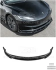 For 24-UP Tesla Model 3 Track Style Pcs Glossy Black Front Bumper Lip Splitter New. Price: $149.98.
