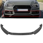 Carbon Look For 2017-2019 Audi A4 Quattro S4 S-line Bumper Front Lip Spoiler New. Price: $69.06.